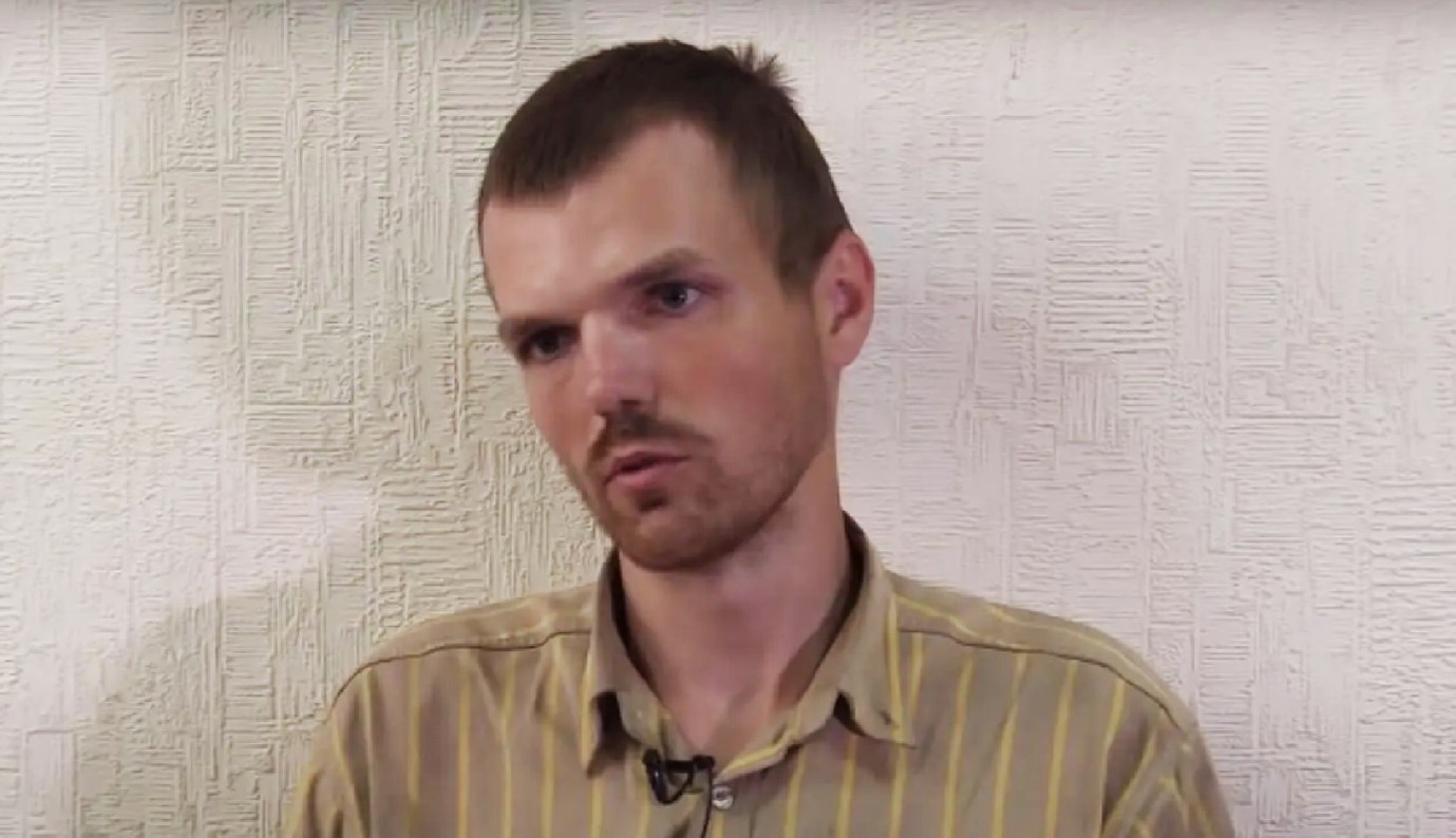 Григорій Сінченко після попередніх тортур Hryhory Sinchenko after earlier torture Григорий Синченко после предыдущих пыток