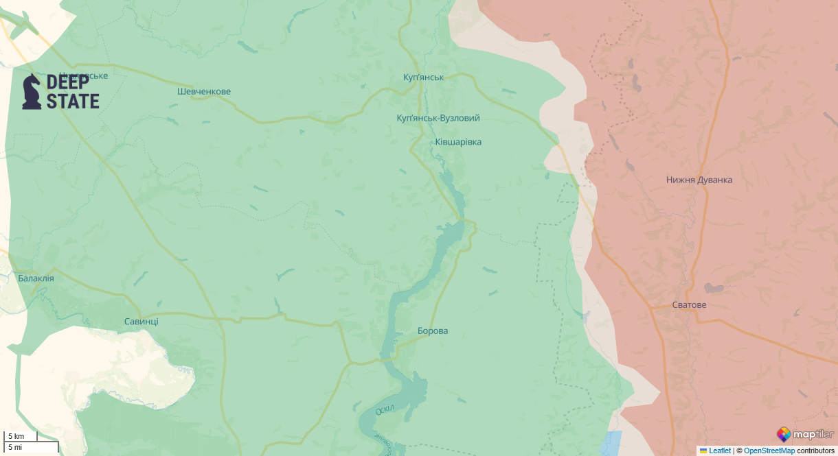 Лівий берег після контрнаступу 2022